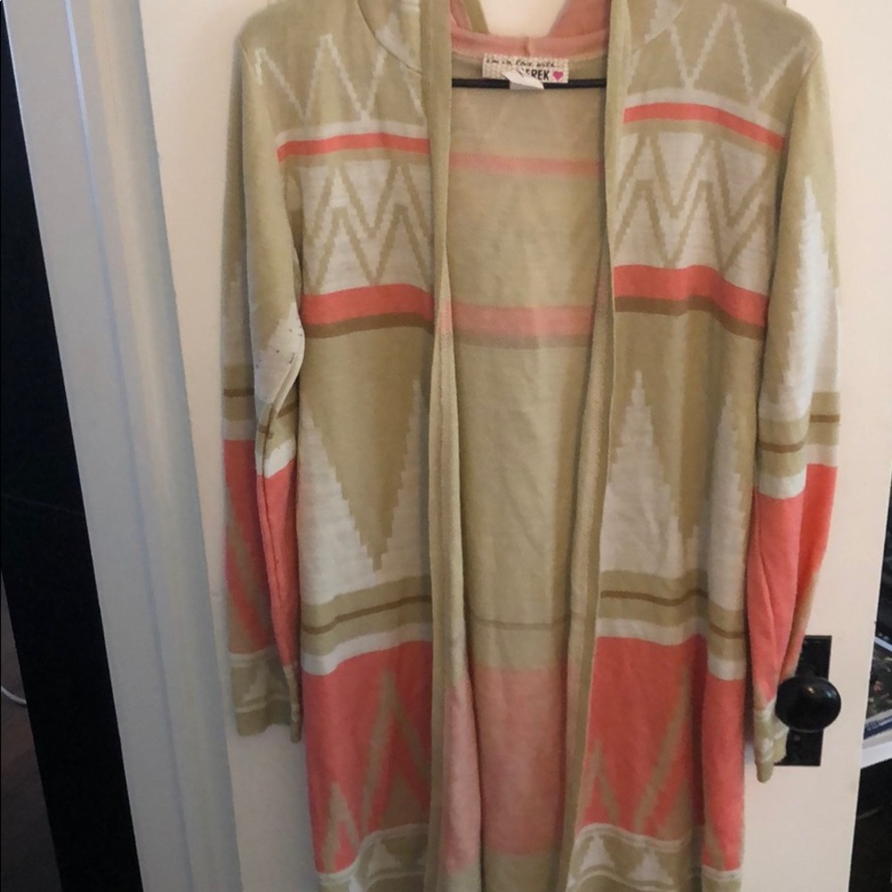 Tan hoodie by I’m in love with...Derek